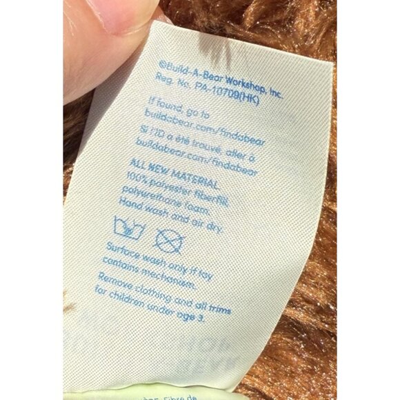 Build A Bear Brown Sloth Hugs w/ Hands & Feet Plush Stuffed Support Pet Toy - Picture 11 of 16